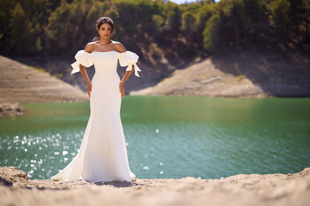 Jubilee & Pure bruidsjurk - PU 26514 front - sRGB